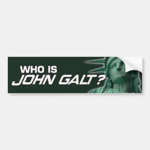 Pegatina Para Coche Juan Galt Bumpersticker