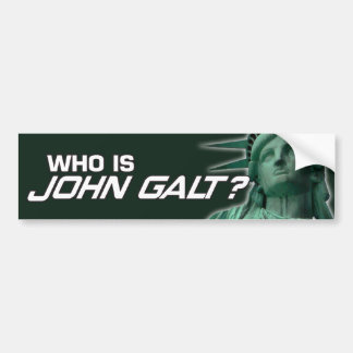 Pegatina Para Coche Juan Galt Bumpersticker