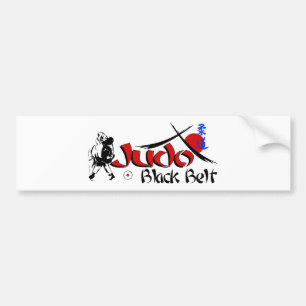 Pegatina Para Coche judoblackbelt
