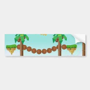 Pegatina Para Coche Juego de plataformas retro o clásico