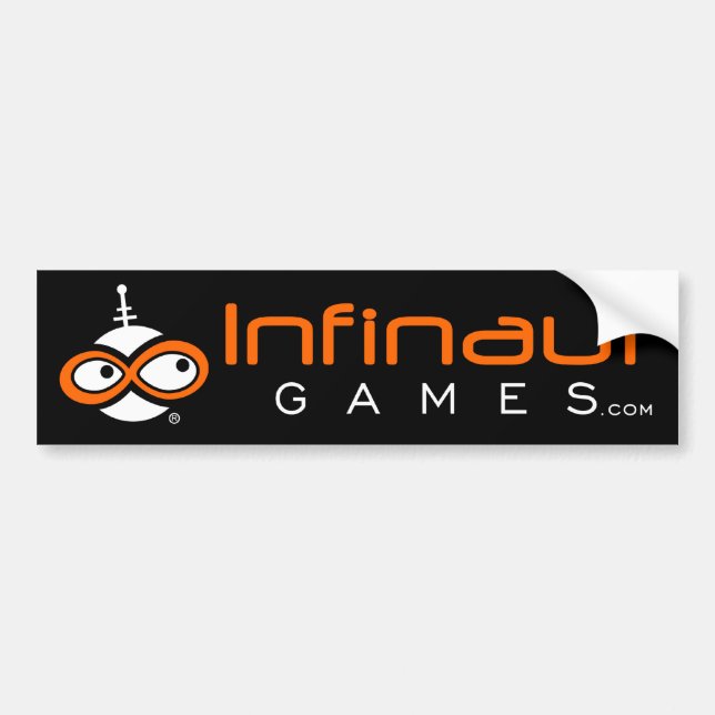 Pegatina Para Coche Juegos de Infinaut (Frente)