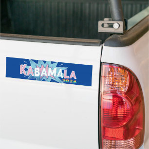 PEGATINA PARA COCHE KABAMALA MADAM PRESIDENTE KAMALA HARRIS OBAMA 2024