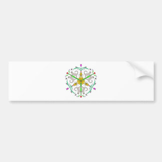 Pegatina Para Coche Kaliedoscope del gato