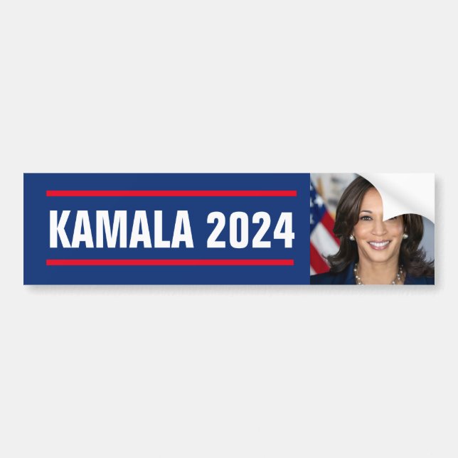 PEGATINA PARA COCHE KAMALA 2024 (Frente)