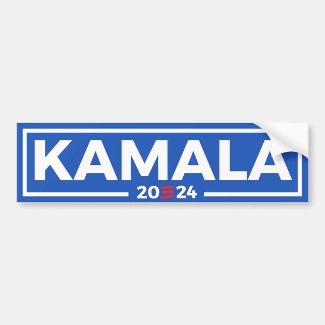 PEGATINA PARA COCHE KAMALA 2024 (Frente)