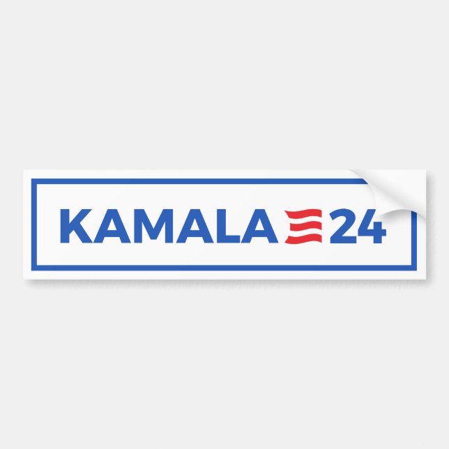 PEGATINA PARA COCHE KAMALA 2024 (Frente)