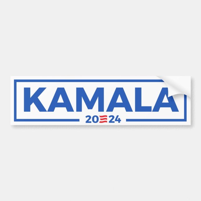 PEGATINA PARA COCHE KAMALA 2024 (Frente)