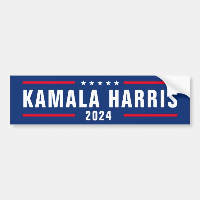 PEGATINA PARA COCHE KAMALA HARRIS 2024 (Frente)