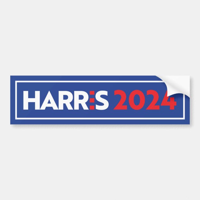 Pegatina Para Coche Kamala Harris 2024 (Frente)