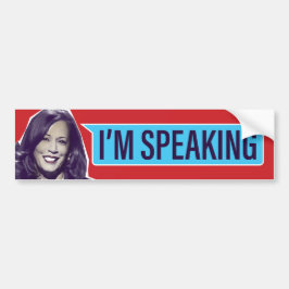 Pegatina Para Coche Kamala Harris / Hablo