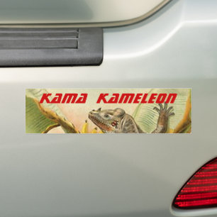 Pegatina Para Coche KAMALA HARRIS kameleon CHAMELEON Lizard 2024