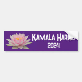 Pegatina Para Coche Kamala Harris Lotus 2024