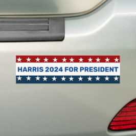 Pegatina Para Coche Kamala Harris Por El Presidente 2024
