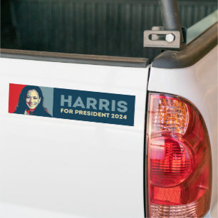 Pegatina Para Coche Kamala Harris Por La Presidencia 2024 - Esperanza