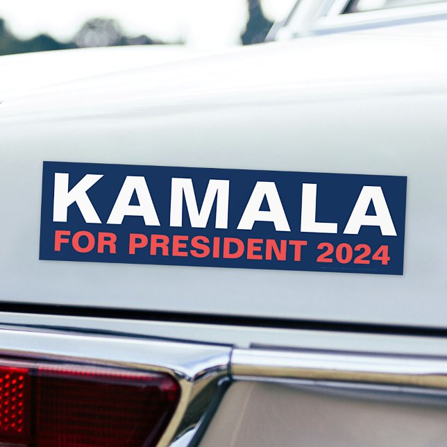 Pegatina Para Coche Kamala Harris Presidente Elección Demócrata 2020 (Subido por el creador)