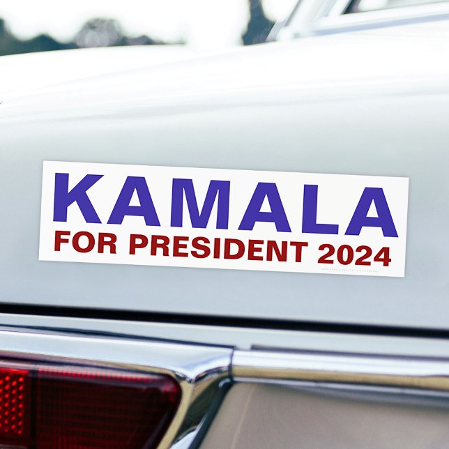 Pegatina Para Coche Kamala Harris Presidente Elección Demócrata 2020 (Subido por el creador)