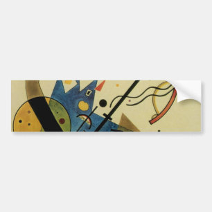 Pegatina Para Coche Kandinsky Abstract Circles Shapes