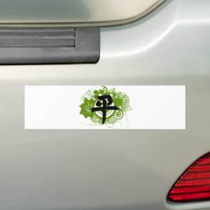 Pegatina Para Coche Kanji por la paz