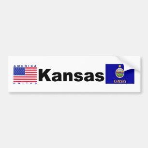 Pegatina Para Coche Kansas