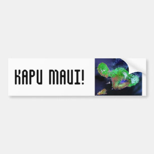 PEGATINA PARA COCHE ¡KAPU MAUI!