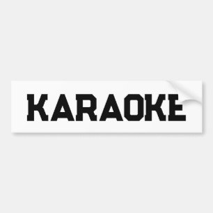 Pegatina Para Coche Karaoke