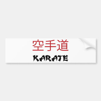 Pegatina Para Coche Karate
