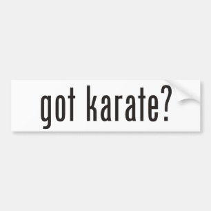 Pegatina Para Coche ¿karate conseguido?