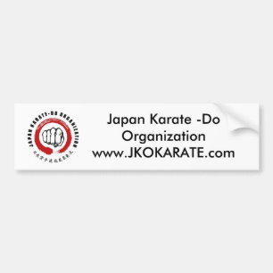 Pegatina Para Coche Karate de Japón - haga