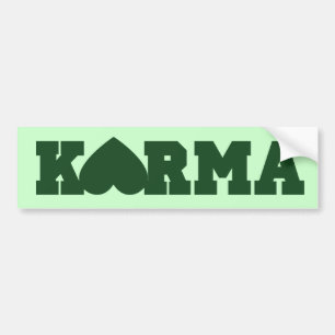 Pegatina Para Coche Karma Heart