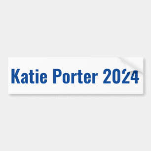 Pegatina Para Coche Katie Porter para el presidente 2024