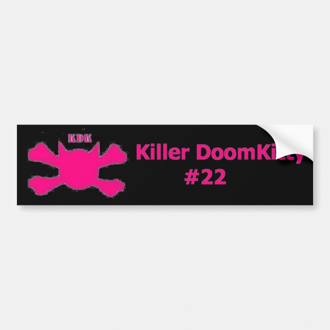 Pegatina Para Coche KDK, words1 (Frente)