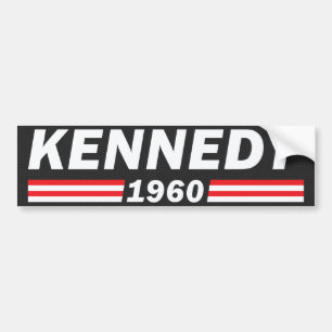 Pegatina Para Coche Kennedy 1960 (John F. Kennedy, JFK)