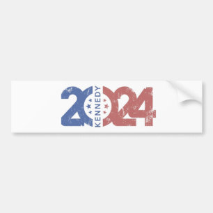 Pegatina Para Coche Kennedy 2024 RFK Jr presidente