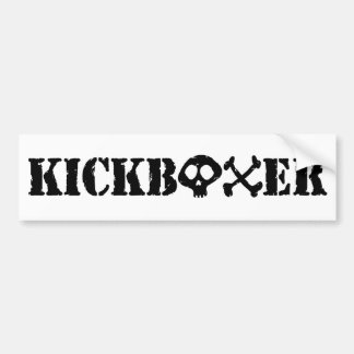 Pegatina Para Coche Kickboxer