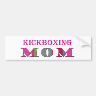 Pegatina Para Coche KickboxingMom