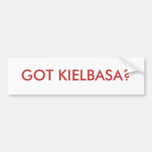 PEGATINA PARA COCHE ¿KIELBASA CONSEGUIDO?