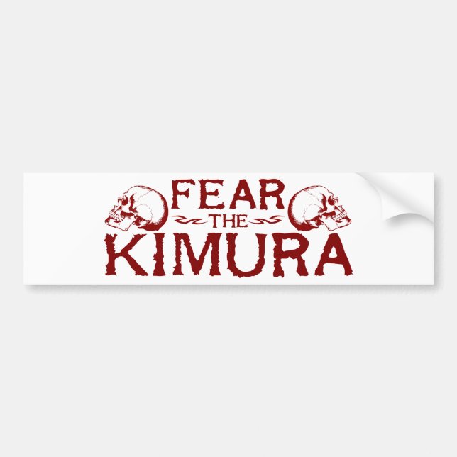 Pegatina Para Coche Kimura (Frente)