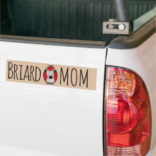 Pegatina Para Coche KiniArt Briard