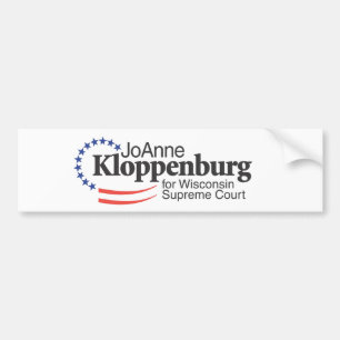 Pegatina Para Coche Kloppenburg para el Tribunal Supremo de Wisconsin