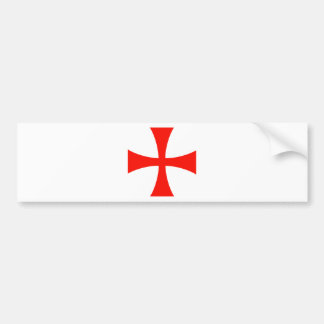 Pegatina Para Coche Knights_Templar_Cross