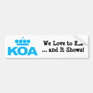 PEGATINA PARA COCHE KOA 2012