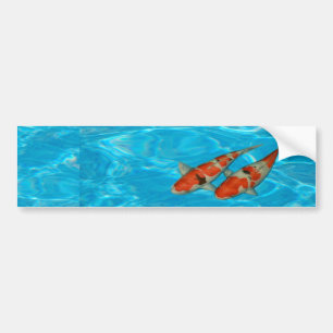 Pegatina Para Coche Koi carpa