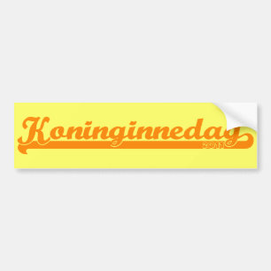Pegatina Para Coche Koninginnedag