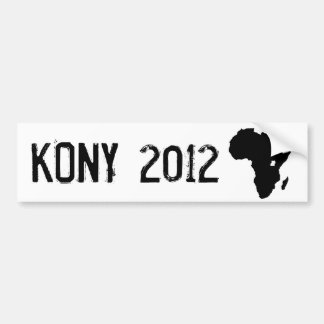 Pegatina Para Coche Kony 2012