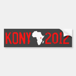 Pegatina Para Coche Kony 2012