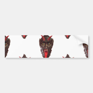 Pegatina Para Coche krampus vintage