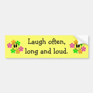 Pegatina Para Coche KRW Laugh
