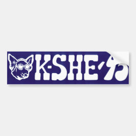Pegatina Para Coche KSHE-95 Bumper Sticker