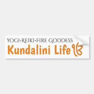 Pegatina Para Coche Kundalini Reiki Fire Goddess Bumper Sticker