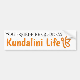 Pegatina Para Coche Kundalini Reiki Fire Goddess Bumper Sticker